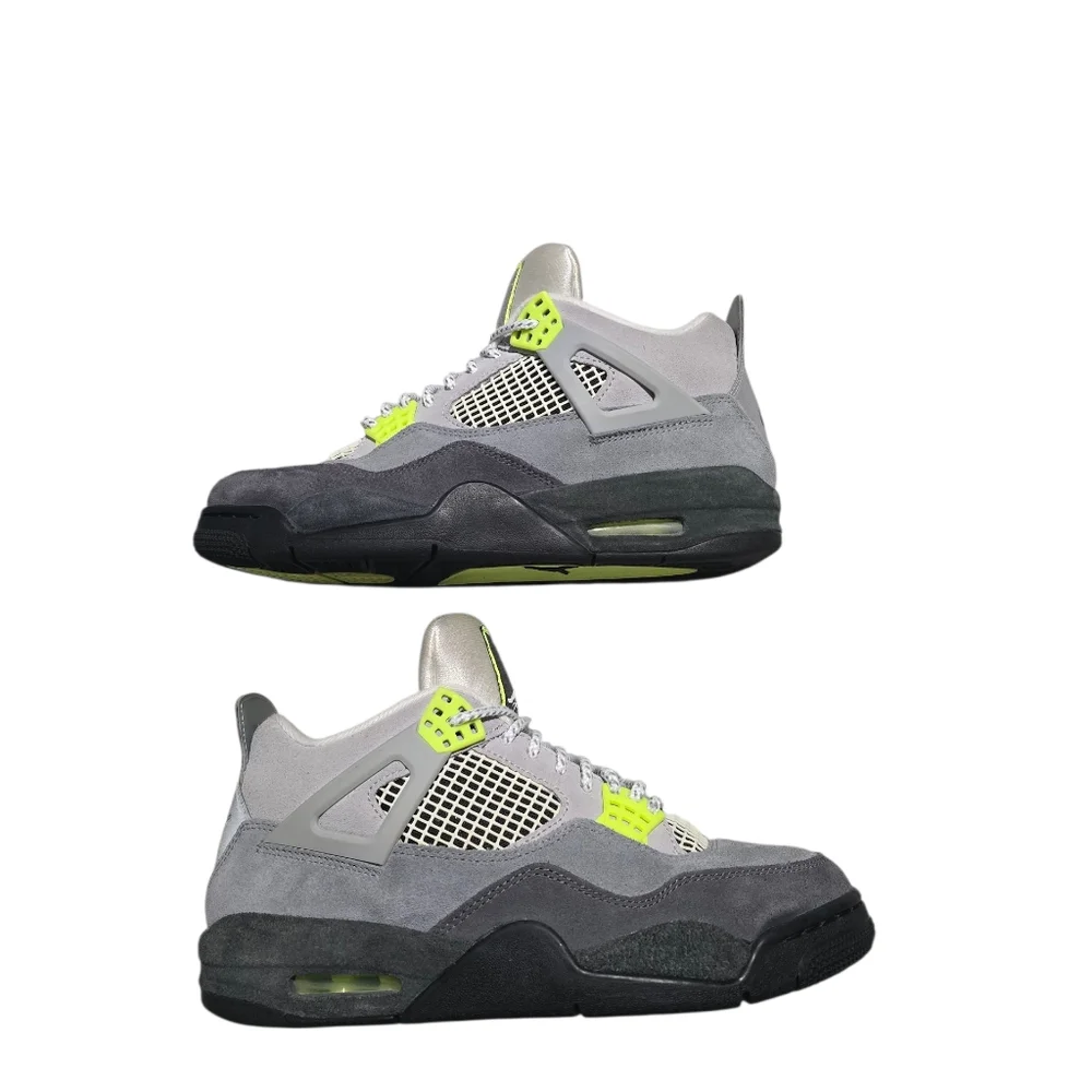 Air Jordan 4 Men's Retro‎ SE Neon Size 8.5